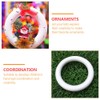 COHEALI Foam Wreath Ring 30Pcs Round Foam Wreath Circle DIY