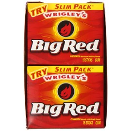 Wrigleys Big Red, 15-Count (Pack of 10)