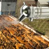 SagaSave Beekeeping Smoker, Stainless Steel Beehive Smoker with Heat Shield