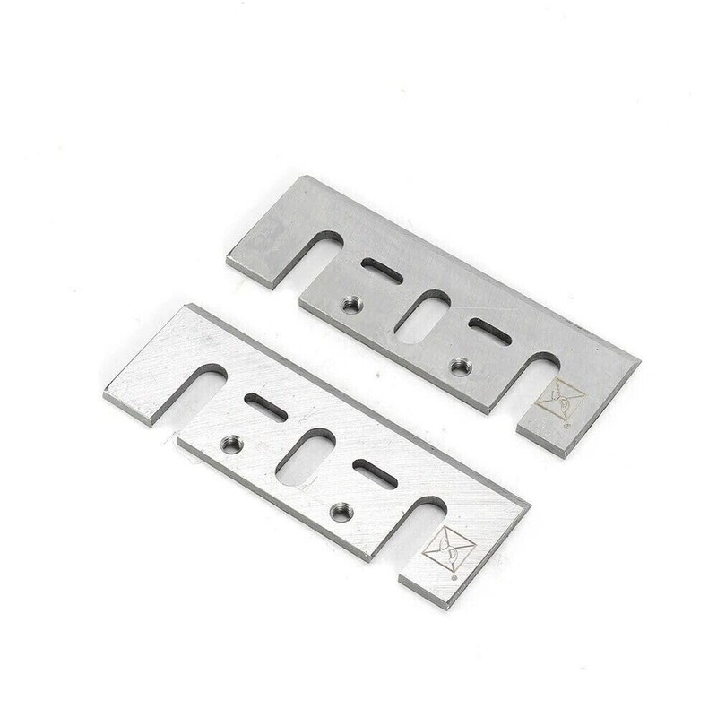 2x HSS Planer Blades/Knifes Slotted Blades for Makita DKP180 &