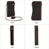 JOYIR Vintage Genuine Leather Biker Wallets for Men with Chain,RFID