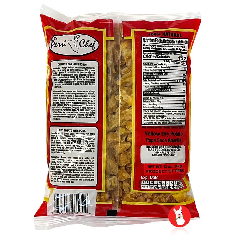 Peruchef Papa Seca Amarilla Peruana 345 g | Yellow Dry