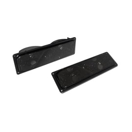 EIOFEVY Smoked Corner Parking Signal Lights C/K Black ABS Housing Front Left Right 1994-1998 1995-1999 1988-1999 1994-1999 for GMC,for Chevy Ultrasonically Sealed-Rartslink Smooth