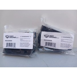 Red Hound Auto 6 Rear Seat Bumper Cushion Brackets Anti-Rattle Chevy Truck