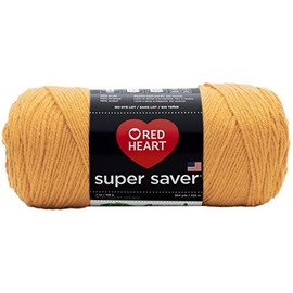 Red Heart Super Saver Yarn-Gold
