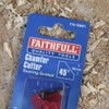 Faithfull FAIRB81 Router Bit TC 45 Degree Chamfer 1/4in