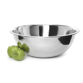 Ybmhome Stainless Steel Mixing Bowl - Premium Polished Mirror Nesting Metal Bowl for Cooking and Serving, Stackable for Convenient Storage-10.25 Quart, 1194, silver