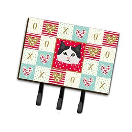 Caroline's Treasures CK5152TH68 Ragamuffin Cat Love Leash or Key Holder, Triple, Multicolor