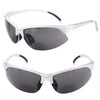 Mass Vision 2 Pair of Bifocal Sport Wrap Reading Sunglasses,