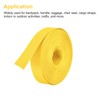 Flat Nylon Webbing Strap 1 Inch 15 Yards Yellow for