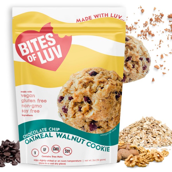 BITES OF LUV Vegan Cookies – Gluten Free, Soy Free,