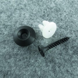 CampervanBits 100pc Black Trim Panel Fixing Kit for Campervan Conversion, T5 & T6 VW Campervan Accessories and California