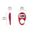 iGANK Simple Walking Pedometer Step Counter for men women kids