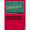 Rechtschreibblätter mit Selbstkontrolle - 7.-9. Kl: (7. bis 9. Klasse)