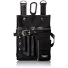 Bowken Club RF-93 Pouch, Accessory Case with Reflective Lines, Black