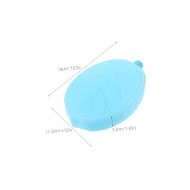 Generic 4pcs Portable Ice Packs for Lunch Bags and Coolers Refillable Ice Box for Beach Trips Camping and Picnics Pe Material Keeps Food Cold for Hours