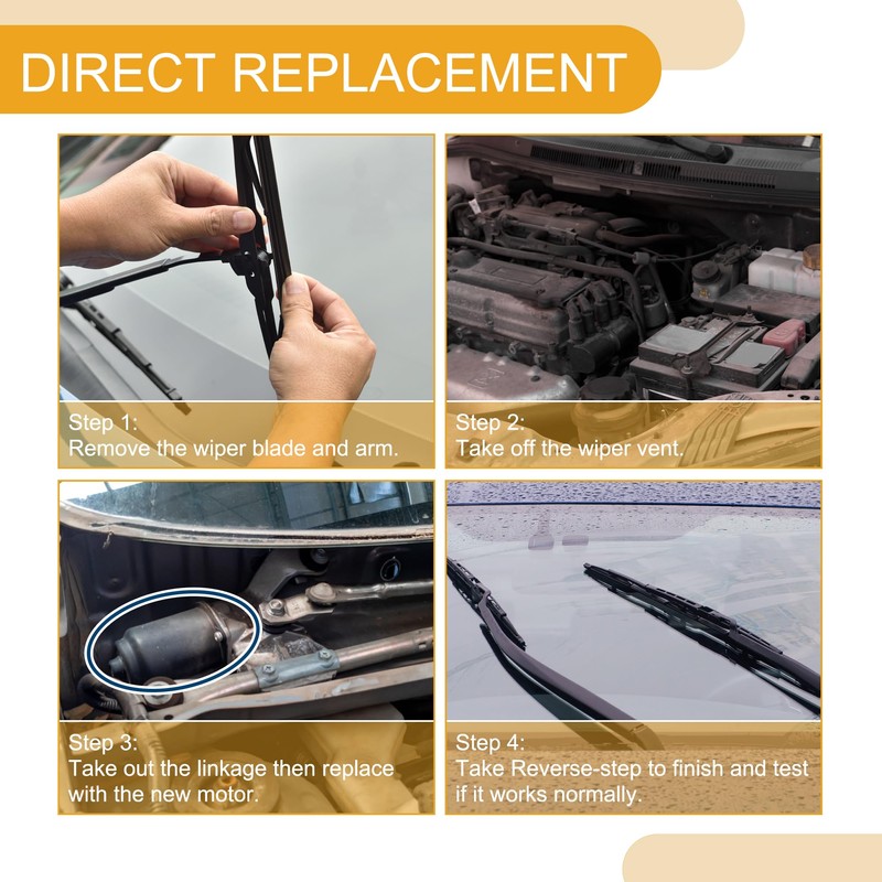 Partuto Windshield Wiper Motor No.LR002253/LR072416/LR055421 Car Front Windscreen Wiper Motor