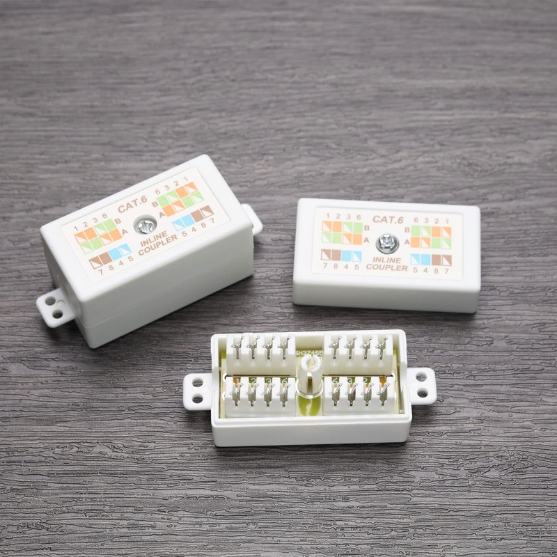 SING F LTD 2PCS RJ45 Cat 6 Gigabit Inline Punchdown