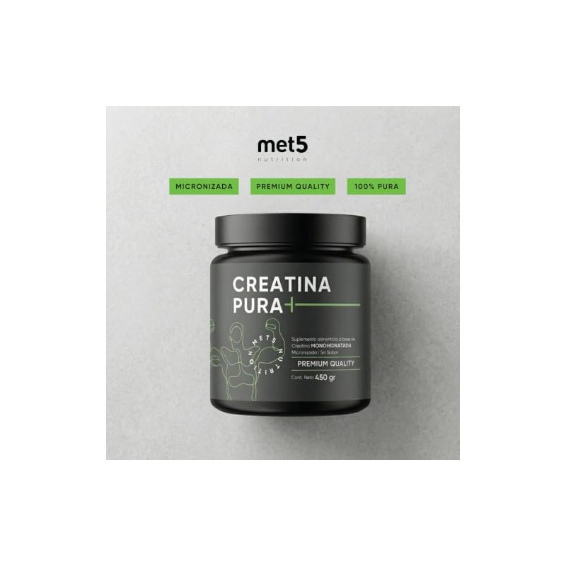 Creatina Monohidratada Micronizada de Alta Pureza | Sin sabor y