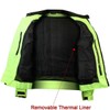 Vance Leather Viper Mens Hi-Viz Reflective Mesh Motorcycle Jacket w/CE