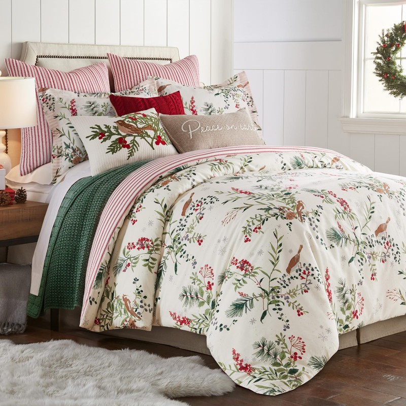 Levtex Home - Winterberry Forest Comforter Set - Full/Queen Comforter