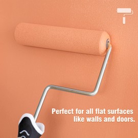 Mister Rui Foam Paint Roller, 6 Inch Paint Rollers, Pack of 24, High Density Foam Paint Roller, Small Paint Roller Covers, 6 Inch Sponge Mini Refill for Painting Walls, Use with All Paints