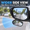 Blind Spot Mirror for Driving – Wide-Angle 360° Adjustable Auxiliary