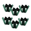 Healvian 6pcs Velvet Hair Bows for Strong Duckbill Clips Soft
