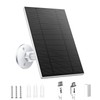 5W Solar Panels for Security Camera, Solar Panel with Micro