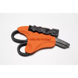 GripGirlSupply Custom Kydex Orange Holster for XSHEAR Trauma Shears Medic EMT IFAK TCCC