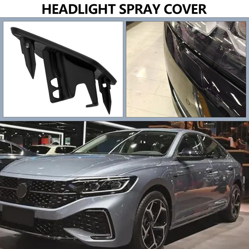 SG Store 1PC Left Cover Cap for Headlight Washer Compatible