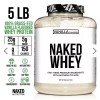 Naked Nutrition VANILLA WHEY PROTEIN POWDER - 5LB - GRASS