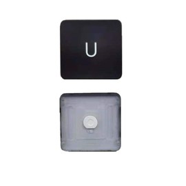 Replacement Individual U Key Cap and Hinges are Applicable for MacBook Pro A1706 A1707 A1708 Keyboard to Replace The U Key Cap and Hinge