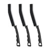 3 Piece Hard Bristle Corner Cleaning Brush, Split Cleaning Brush