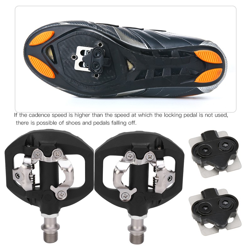 1Pair Mountain Road Bike Self‑locking Pedal Replacement Bicycle Cycling Equipment