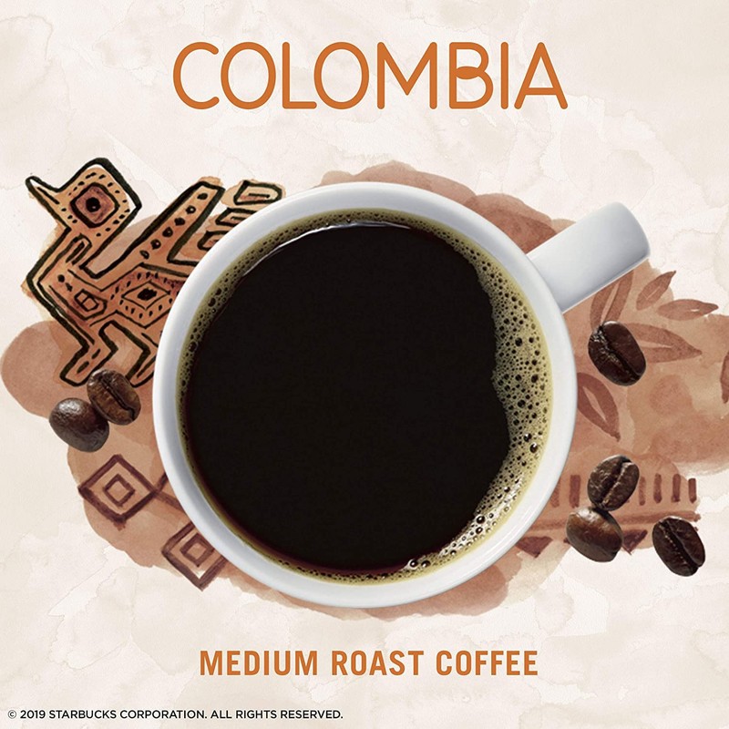 Starbucks Coffee Company Starbucks VIA Instant Coffee, Colombia, 8 ct