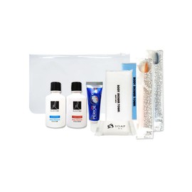 Elastin Custom Travel Set Toiletry Set, Portable Pouch 6-Piece Set, 1 Set / 여행용세트 제작 세면도구세트 휴대용 파우치 6종, 1세트