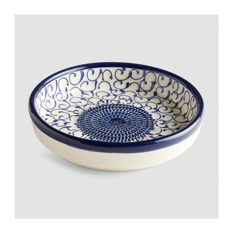 evergrate Geniales Duo: Plate Grater + Dip Bowl Celia Motif
