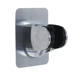 Strong Adhesive Chrome Shower Head Holder Adjustable Shower Wand Holder,Handheld Shower Head Wall Mount Bracket ,Bidet Sprayer Bracket Universal For Bathroom