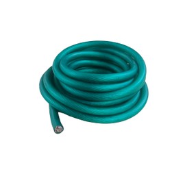 IMC Audio 1/0 Gauge CCA Power Green Wire Cable (10ft Green) Battery Cable Wire, Automotive, Car Audio Speaker Home Stereo System, RV Trailer, Amp Wiring 0 Guage Power Wire Cable 0 Car Audio