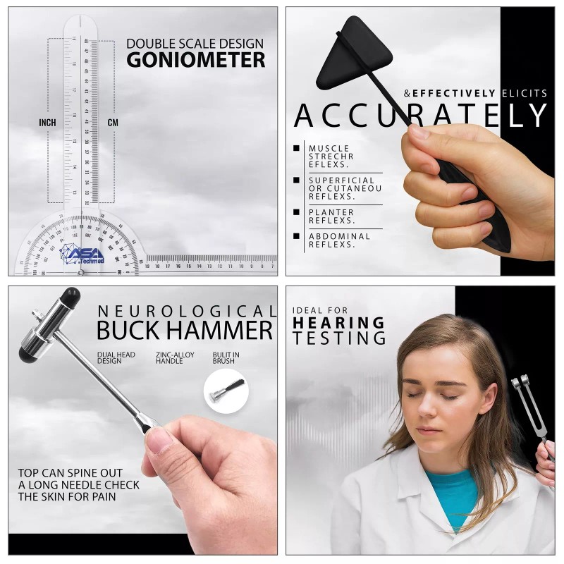 ASATechmed Physical Therapy Home Health Aide Kit with Home Health