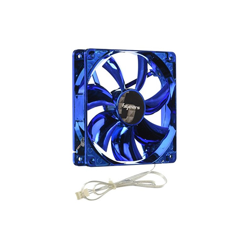 Bgears b-ice 120mm Blue LED Fan - Blue Chrome