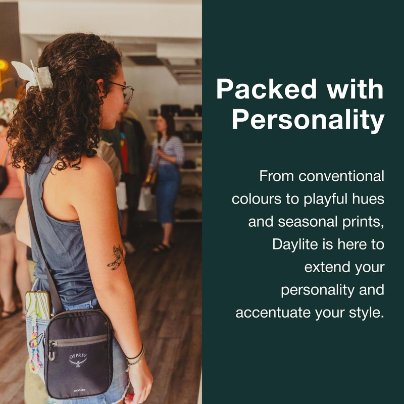 Osprey Daylite Small Crossbody Soundwave Gry Latte Brn OS