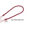 2pcs Red Curtain Tiebacks 59CM Polyester Curtains Tied Rope For