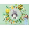 Lifestyle & More Baby Plush Toy Cuddly Toy Hippo Grey/White