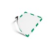 Durable Duraframe Security A4 Info Frame, Green/White (Pack of 2)