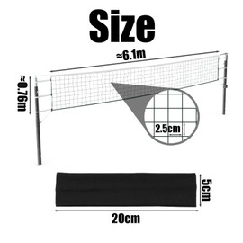 YSDYY 1 badminton net and 1 sports headband, outdoor sporting goods, portable ball net, suitable for family entertainment and exercise.