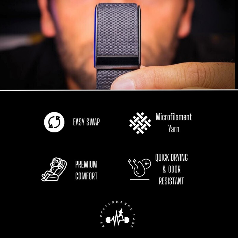 AR LABS Whoop 4.0 Compatible SuperKnit Replacement Wrist Band |