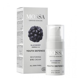 MOSSA Certfied Organic Restoring eye cream, 15ml