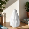 RONDURE 12.5" Modern Ceramic Table Lamp, Modern Bedside Lamps for